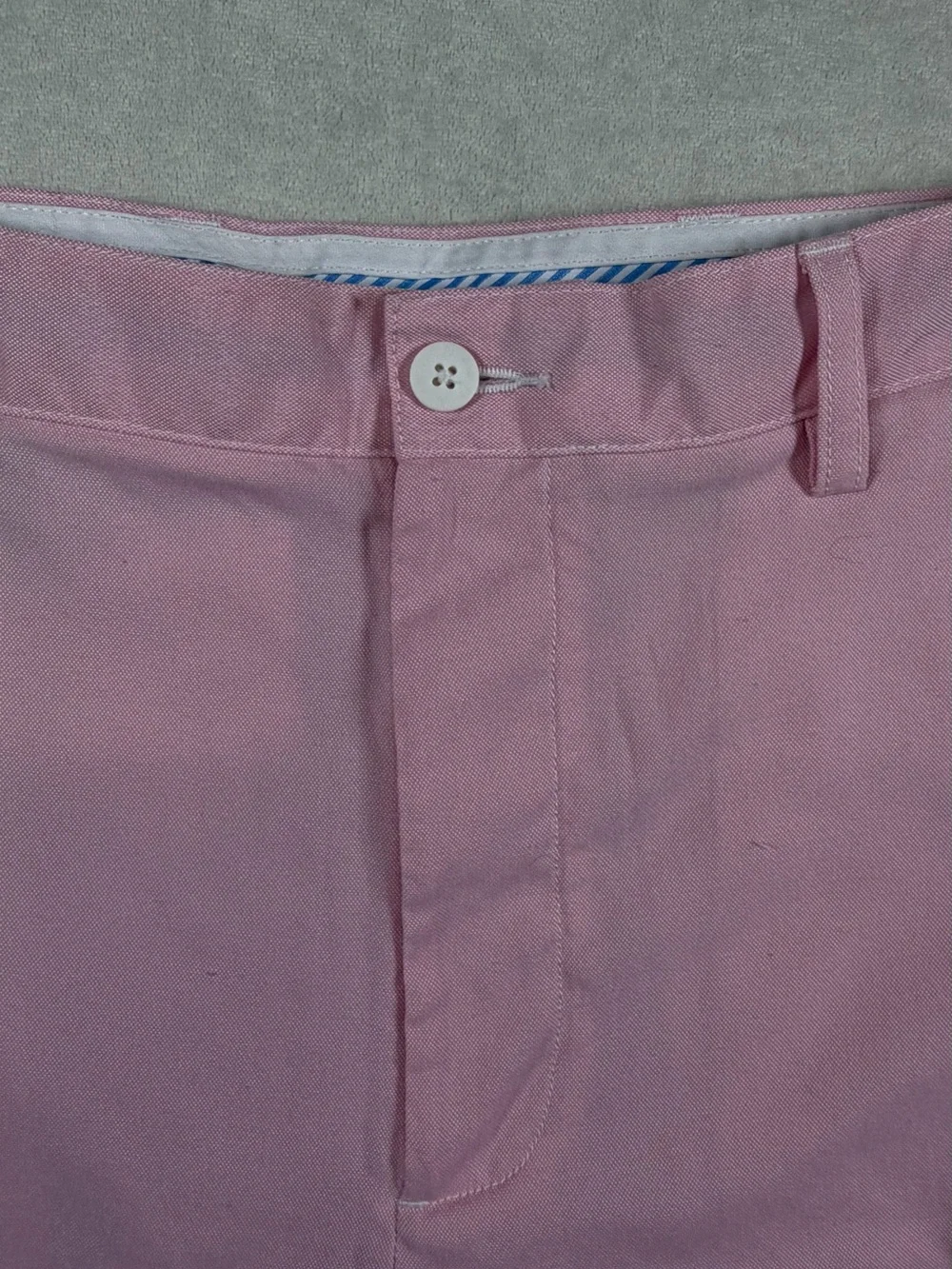 FootJoy 34W FJ Pink Flat Front Men's Chinos Golf Shorts